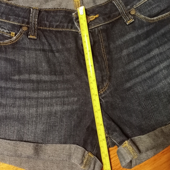 PAIGE Jimmy Jimmy distressed womens cuffed denim jean shorts Size 28 - Picture 7 of 8
